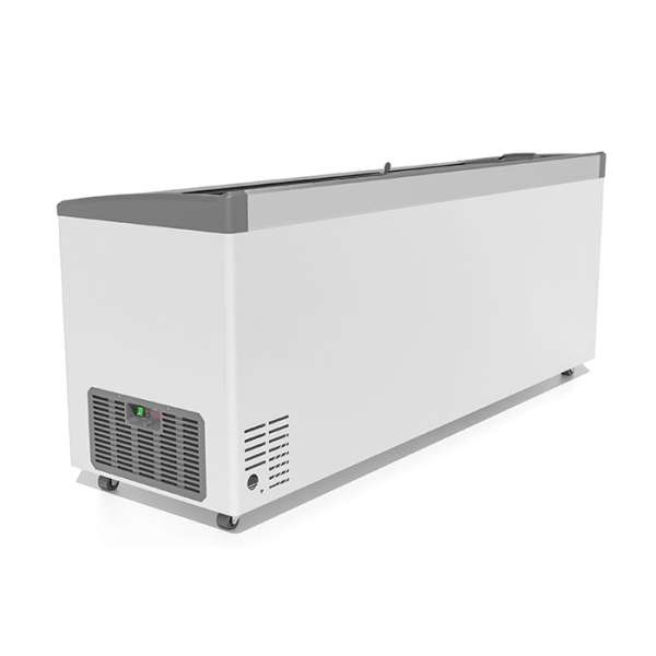 Ларь морозильный Frostor FG 700 E серый V25 (алюминиевая рамка)